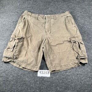American Rag Cargo Shorts Mens 40 Brown Good Cotton Multi Pocket Outdoor